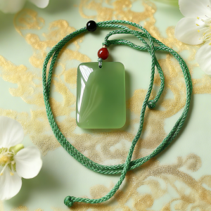 D149 Spring Green Rectangle Pendant(Random style)