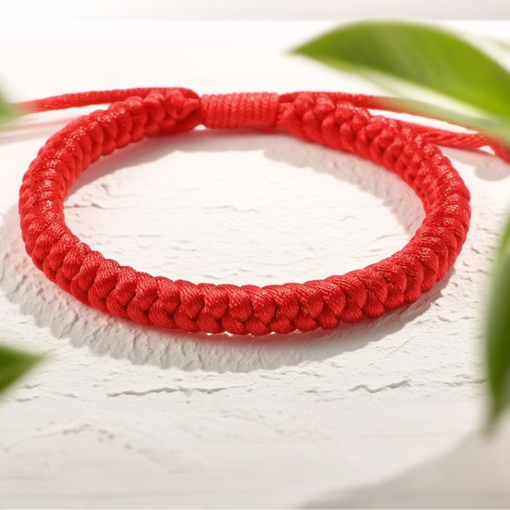 Red Woven Bracelet H8