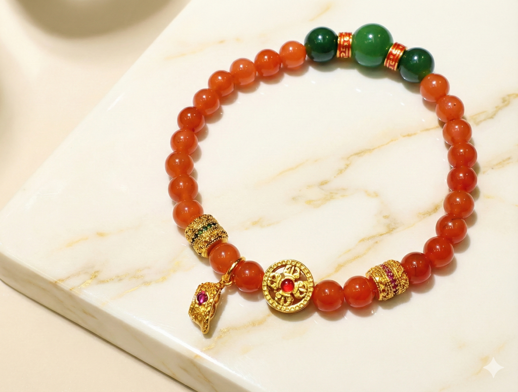 Blue Dream Bead Bracelet H201