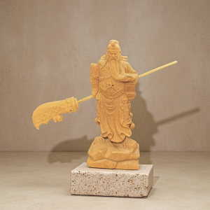Peachwood Military God of Wealth D122