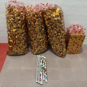 3K Gold Ingots – Mythical Series (Traditional Paper Craft) H135