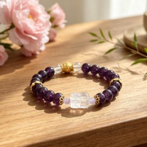 D255 Purple Chen Ruyi Bracelet