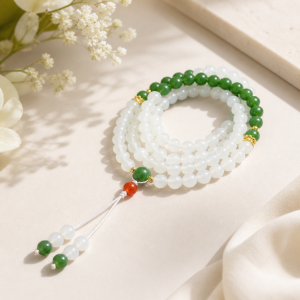 D244 Jade bead chain